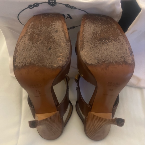 Authentic Prada studded sandal - Picture 3 of 11